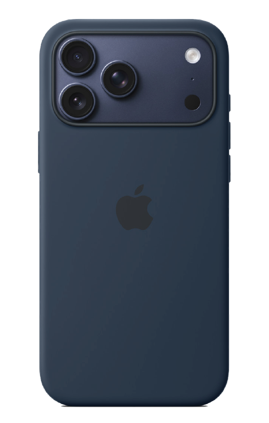 iPhone 17 Pro Max Silicone Case with MagSafe – Midnight